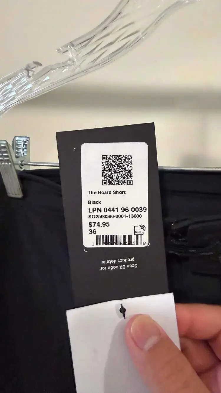 Fabletics The Board Short Black